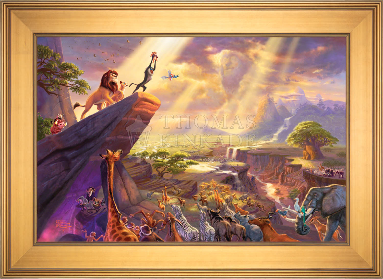 Disney The Lion King - Jewel Edition Art – Thomas Kinkade Studios