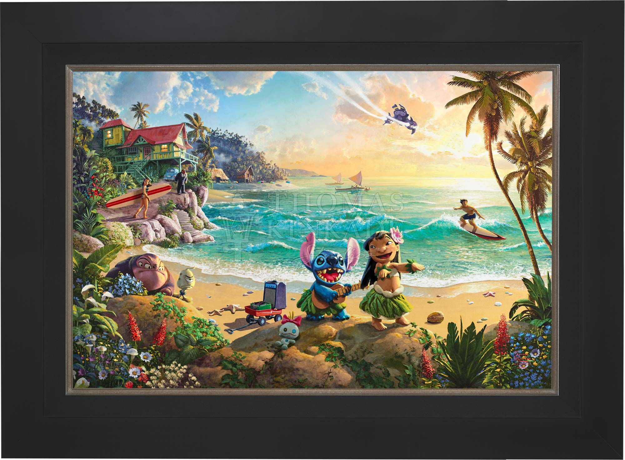 Disney Lilo & Stitch - Limited Edition Canvas – Thomas Kinkade Studios