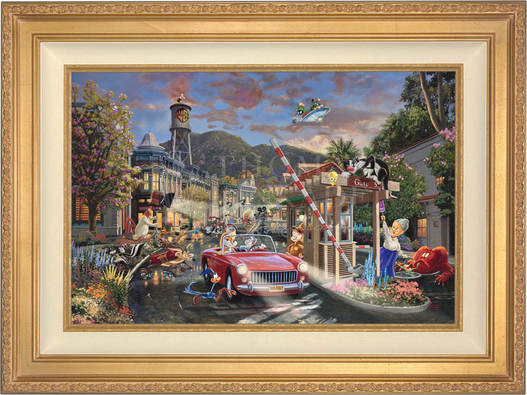 Looney Tunes™ - Backlot Shenanigans - Limited Edition Canvas