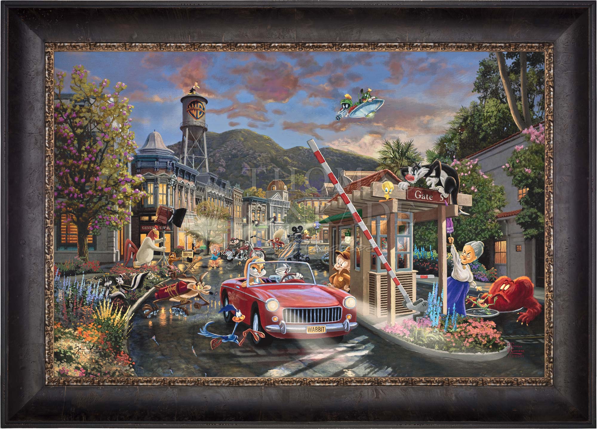 Shop Looney Tunes™ - Backlot Shenanigans - Limited Edition Canvas