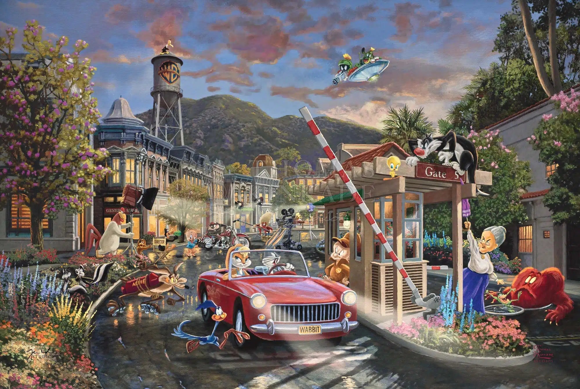 Shop Looney Tunes™ - Backlot Shenanigans - Limited Edition Canvas
