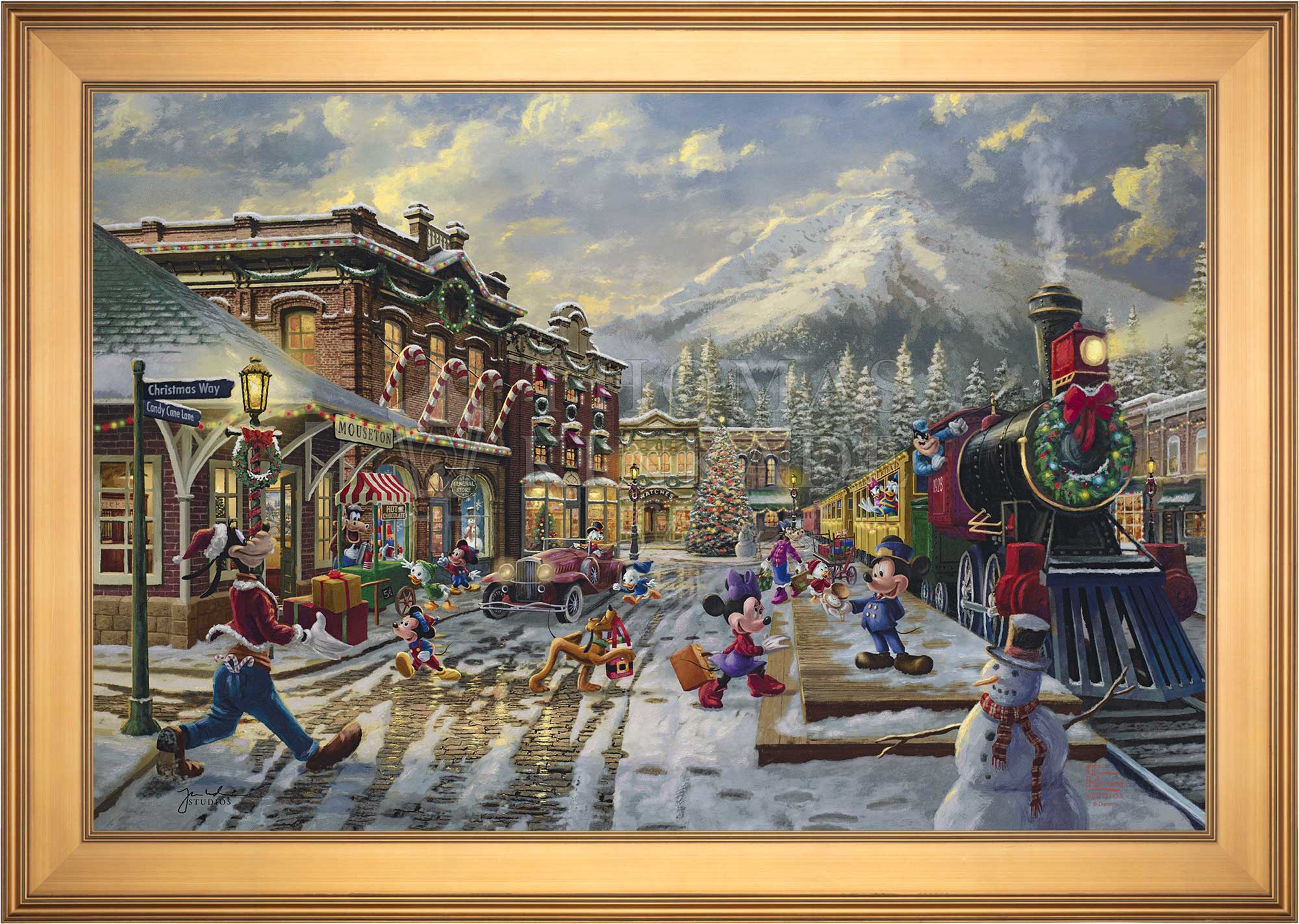 Shop Disney Mickey and Minnie Candy Cane Express - Limited Edition