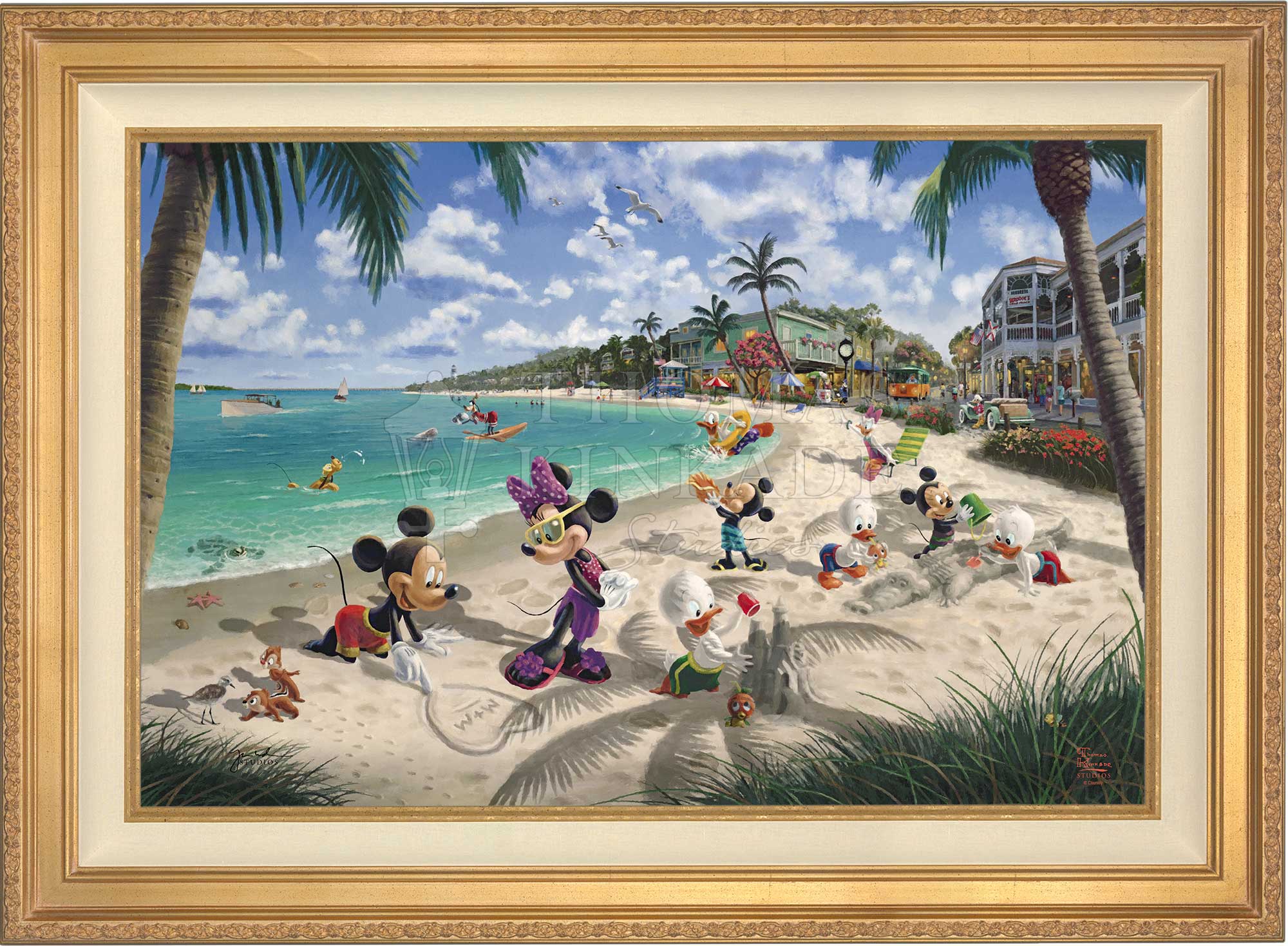 Shop Disney Mickey and Minnie in Florida - Limited Edition Canvas