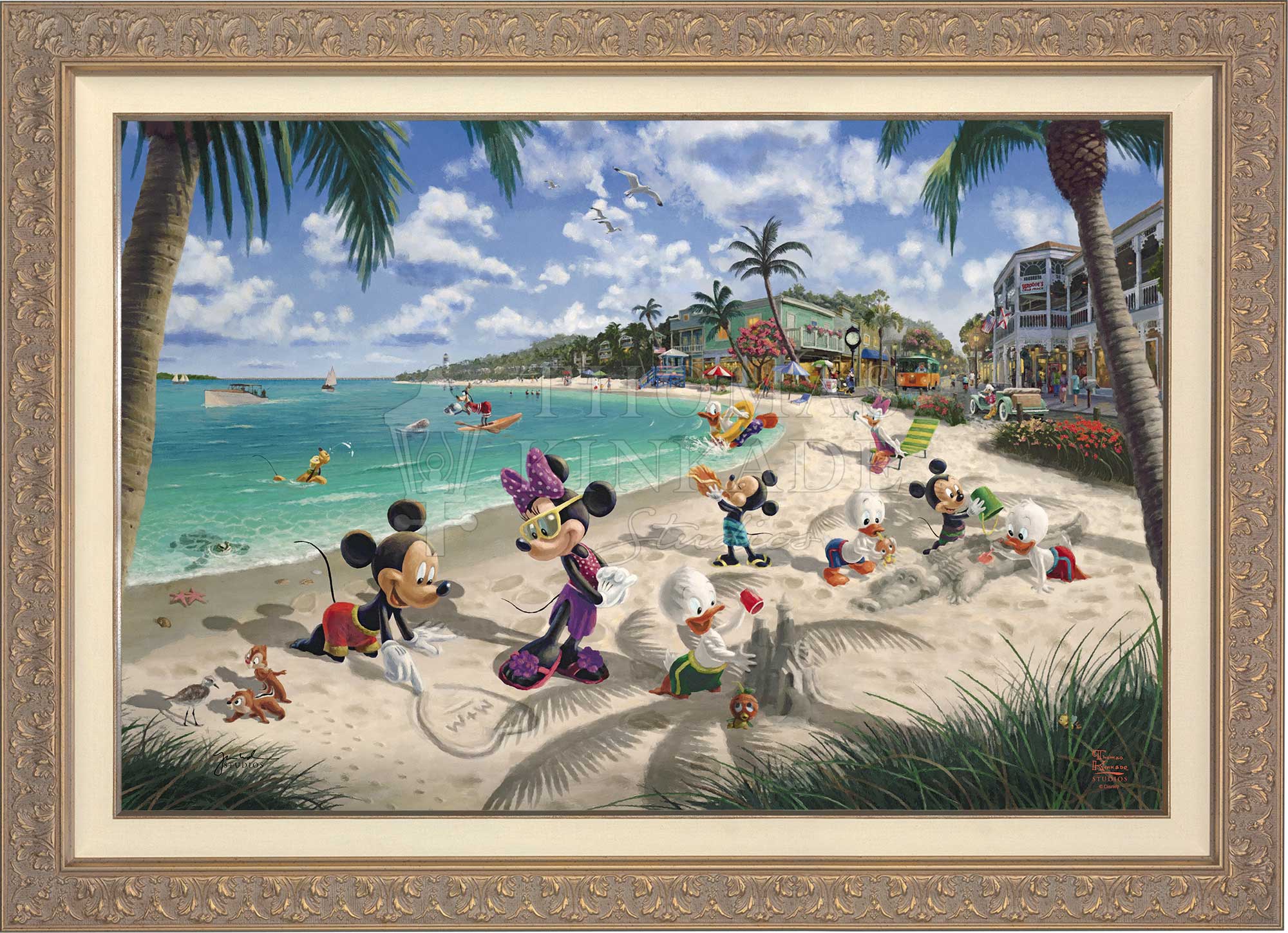 Shop Disney Mickey and Minnie in Florida - Limited Edition Canvas