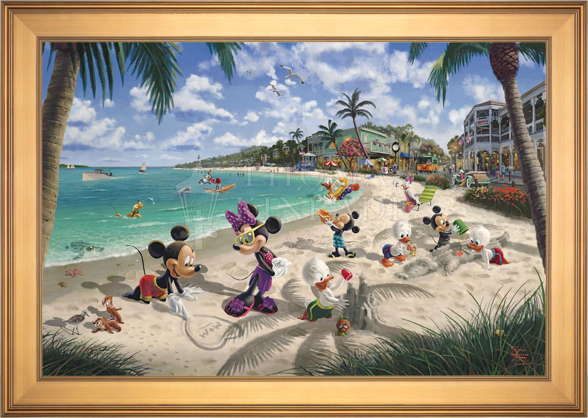 Shop Disney Mickey and Minnie in Florida - Limited Edition Canvas