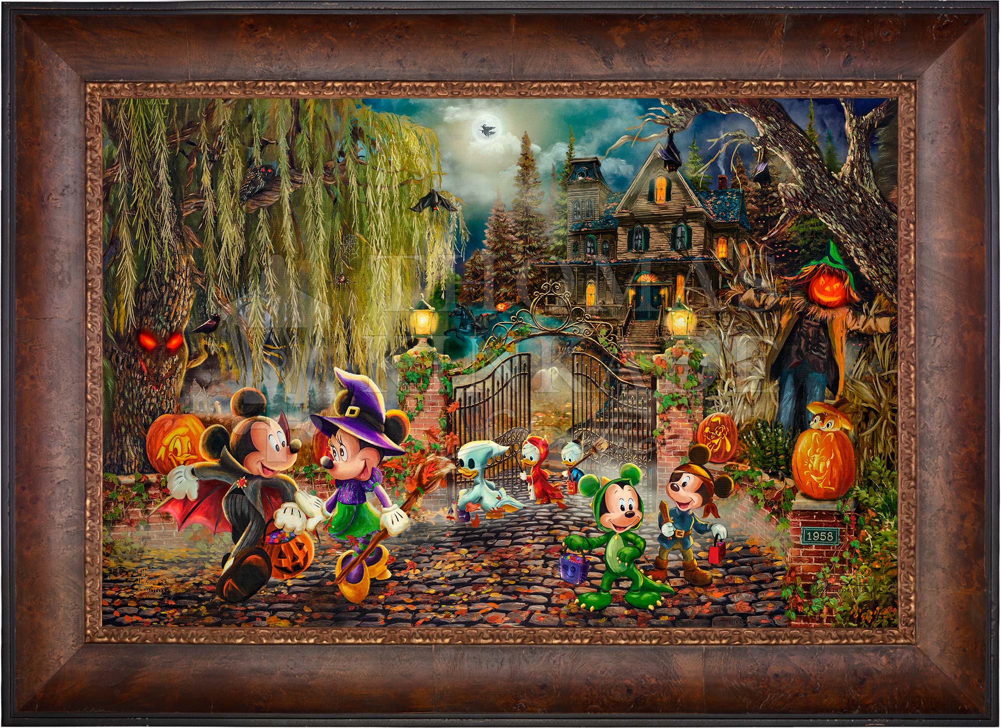 Disney Mickey and Minnie Halloween Fun - Jewel Edition Art