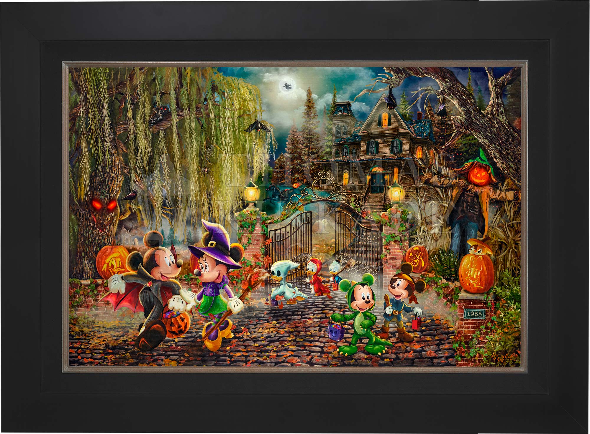 Disney Mickey and Minnie Halloween Fun - Jewel Edition Art