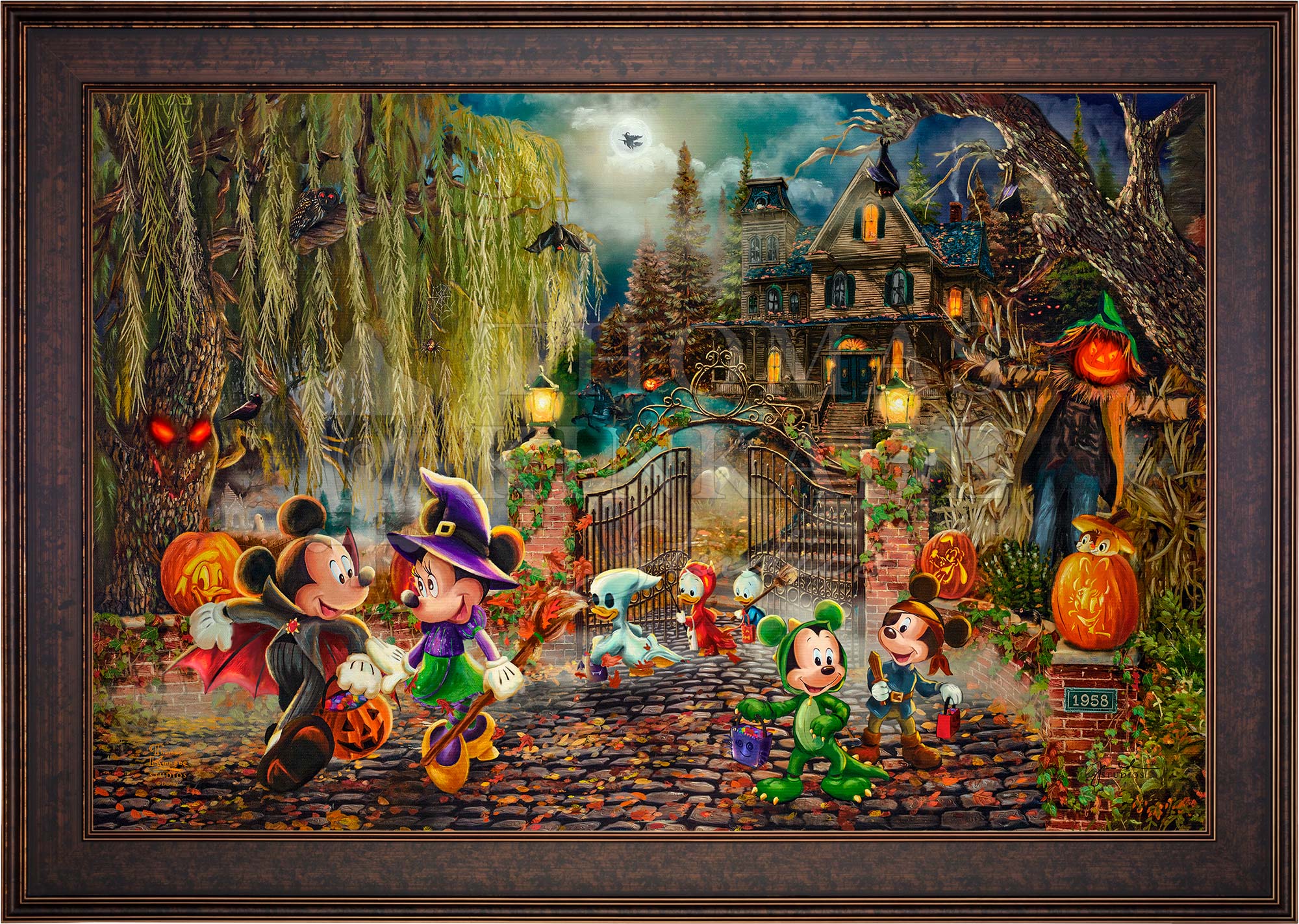 Disney Mickey and Minnie Halloween Fun - Jewel Edition Art Jewel