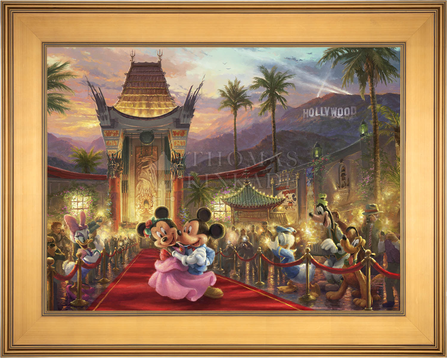 Disney Mickey and Minnie in Hollywood - Limited Edition Canvas
