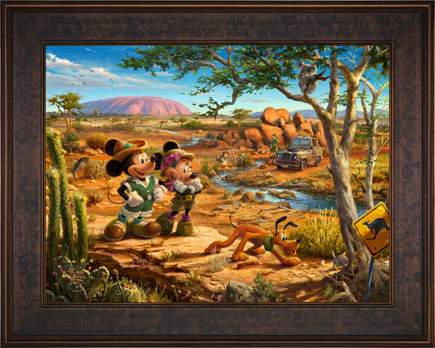 Shop Disney Mickey and Minnie in the Outback - Jewel Edition Art