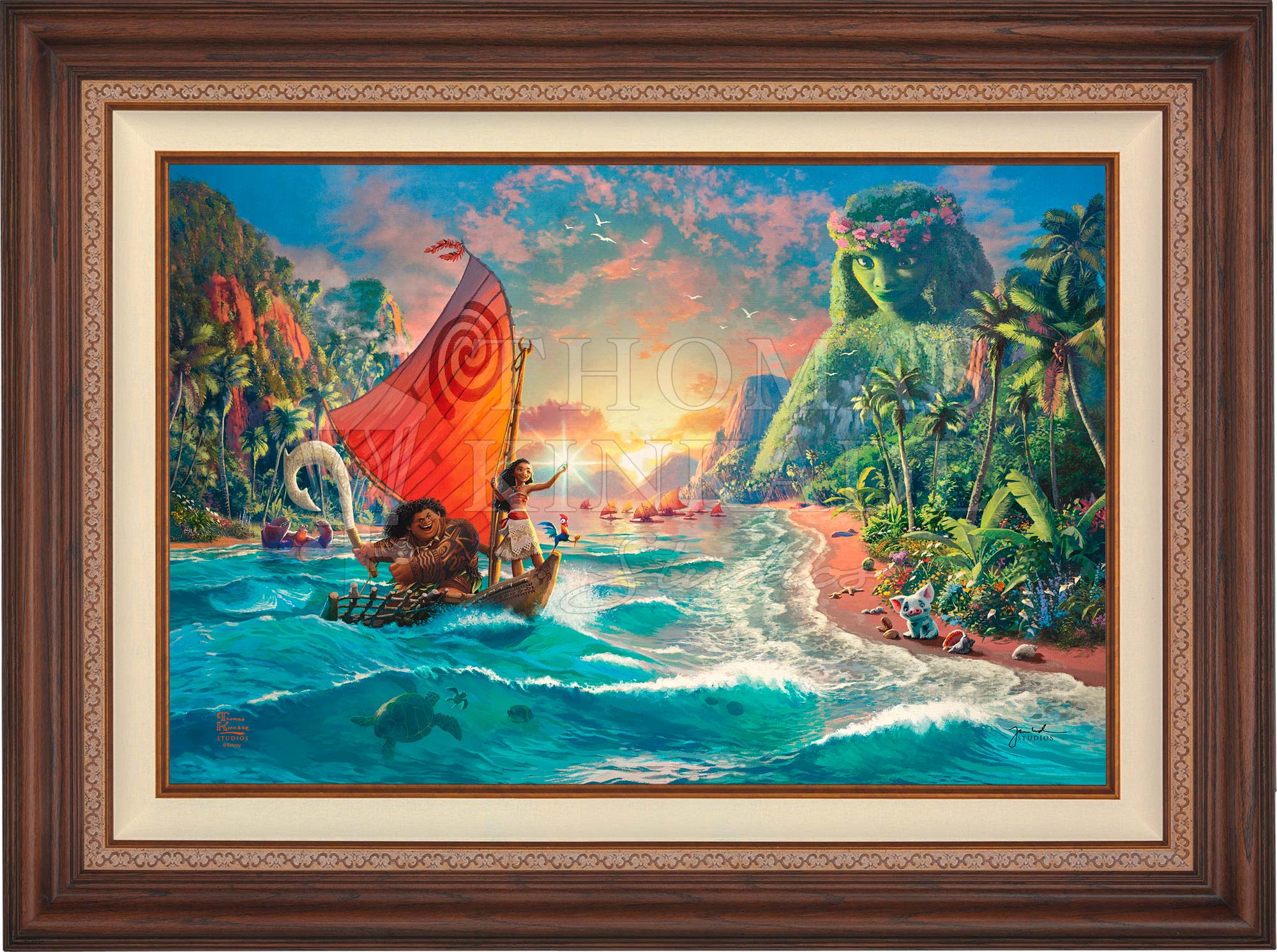 Disney Moana - Limited Edition Canvas Limited Edition Canvas From