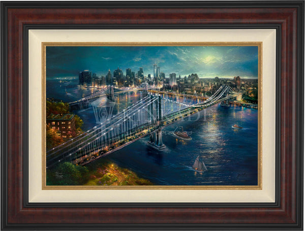 Moonlight over Manhattan - Limited Edition Canvas