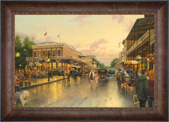 Main Street Celebration - Limited Edition Canvas – Thomas Kinkade Studios
