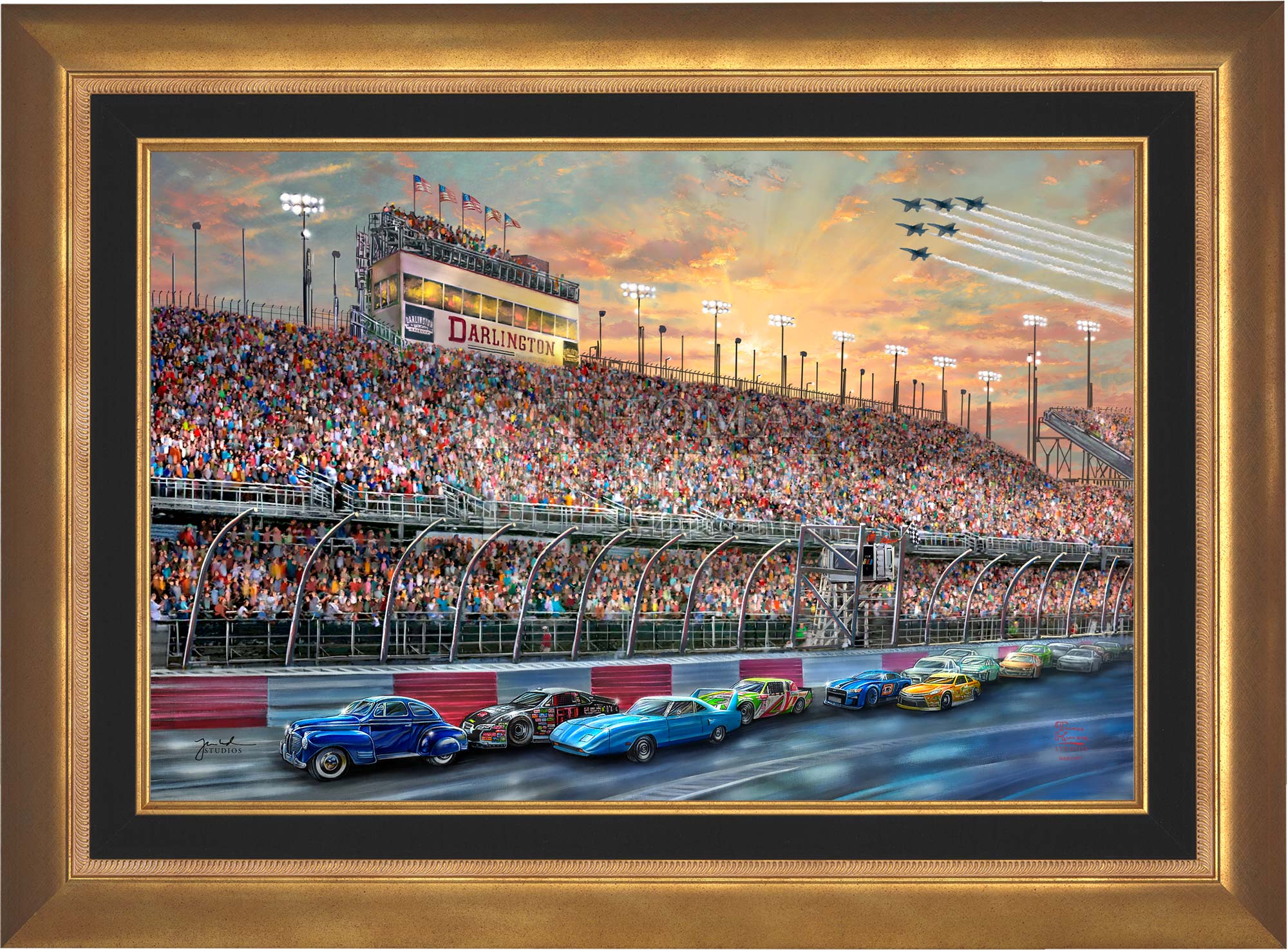 75 Years of NASCAR® - Limited Edition Canvas – Thomas Kinkade Studios
