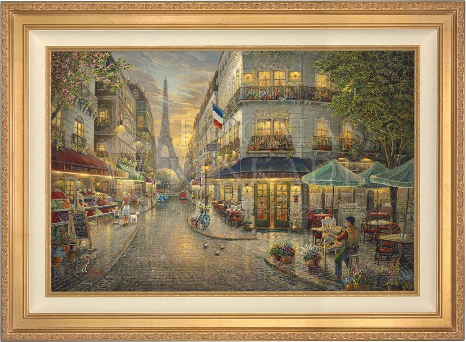 Paris Café - Limited Edition Canvas Limited Edition Canvas From