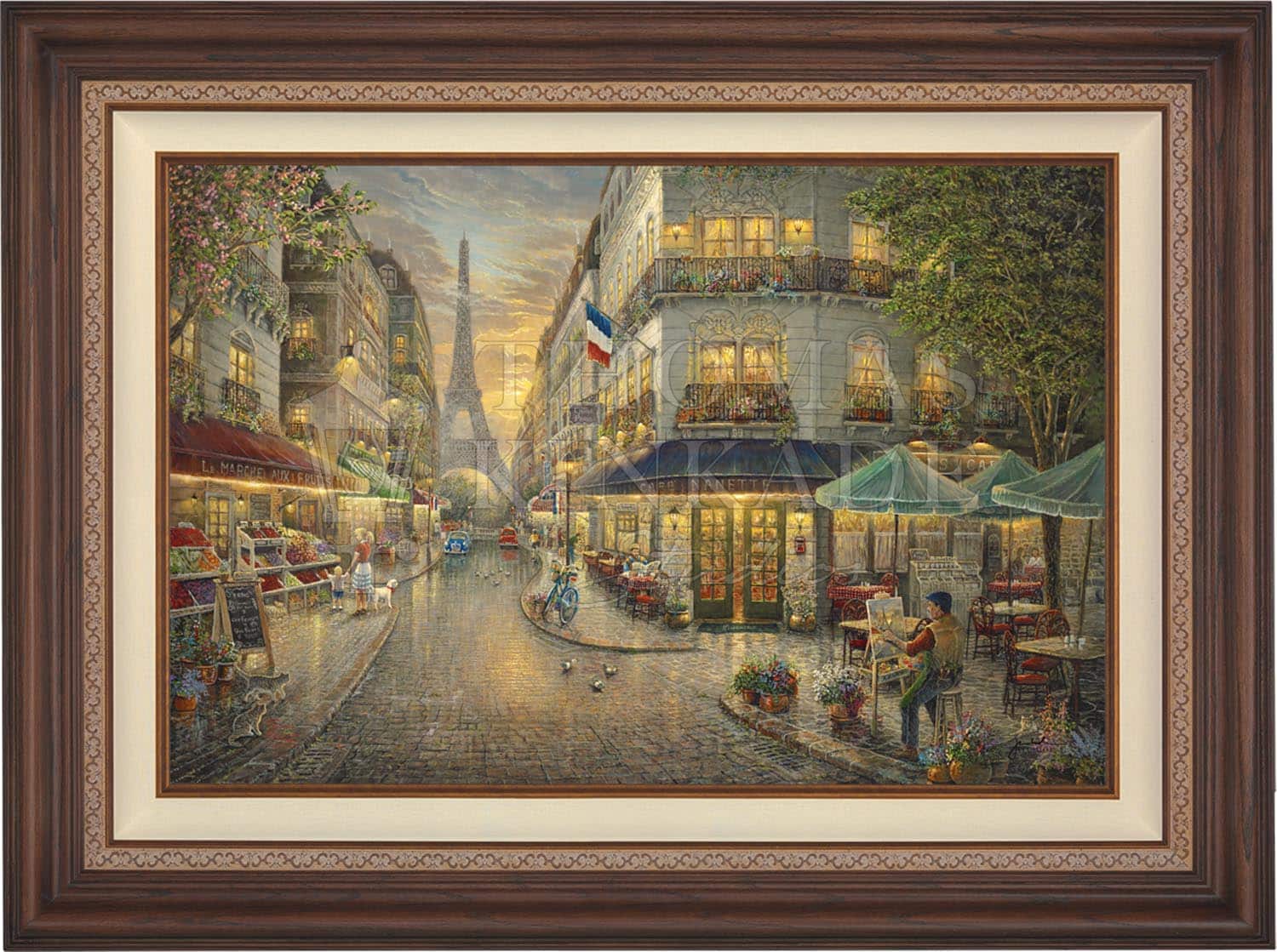 Paris Café - Limited Edition Canvas Limited Edition Canvas From