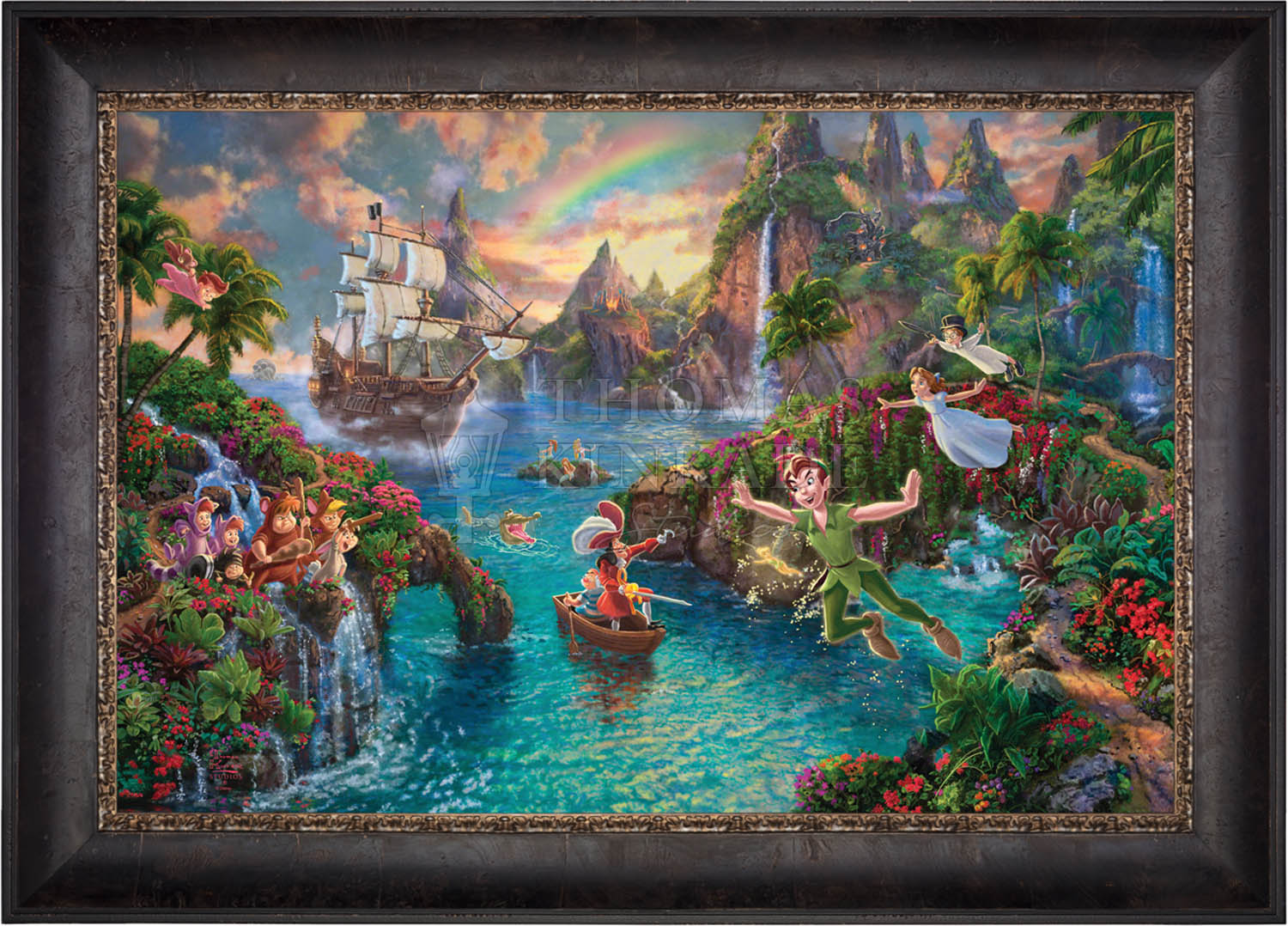 Disney Peter Pan's Never Land - Jewel Edition Art – Thomas Kinkade