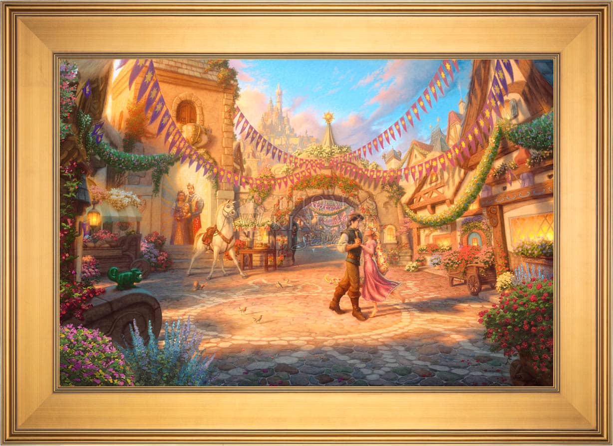 Shop Disney Rapunzel Dancing in the Sunlit Courtyard - Jewel