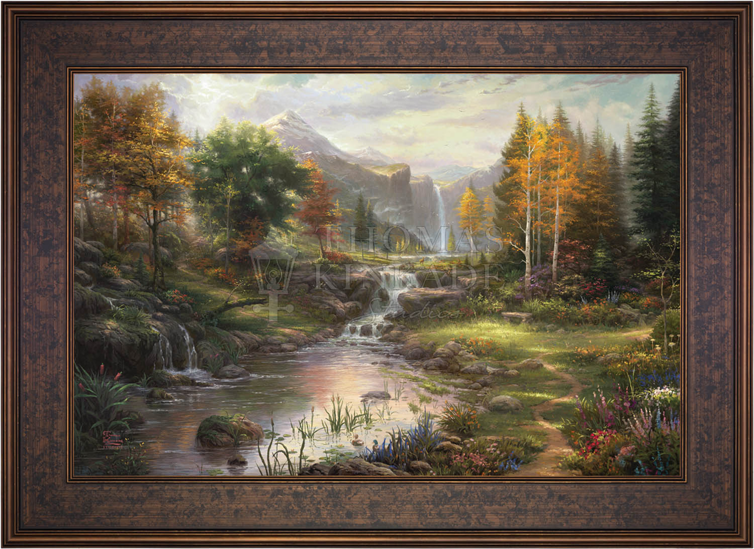 Reflections of Family - Limited Edition Canvas – Thomas Kinkade