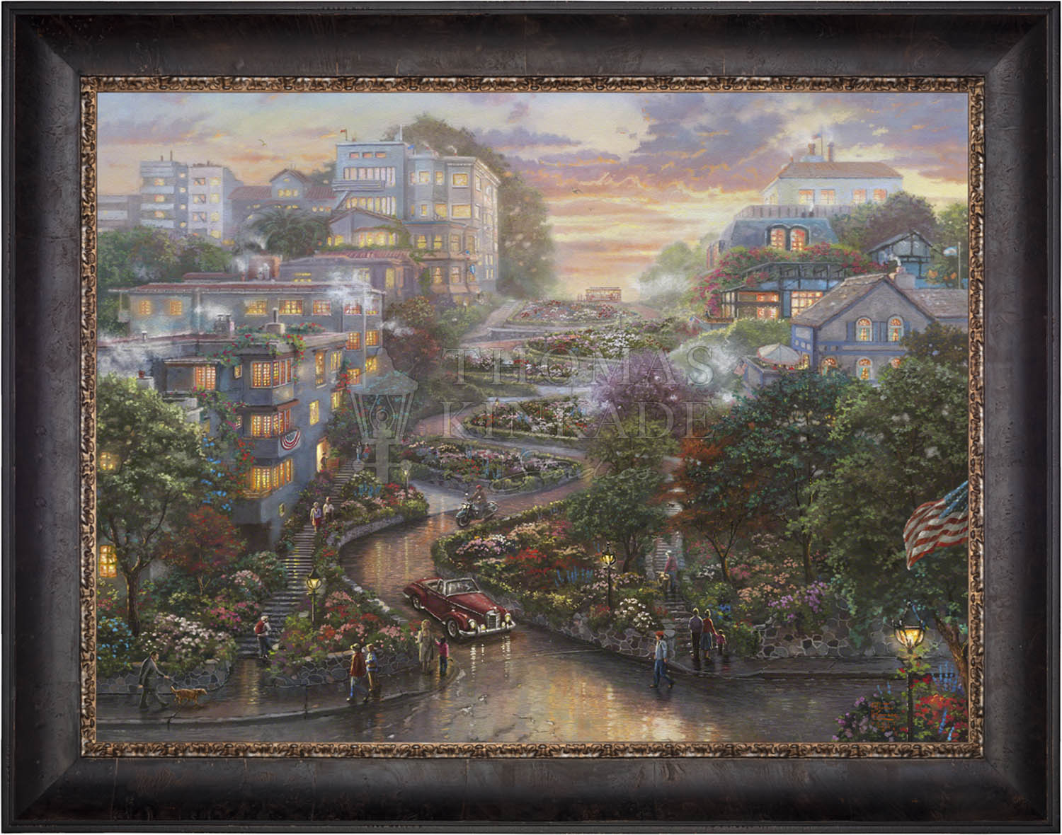 Shop San Francisco, Lombard Street II - Limited Edition Canvas