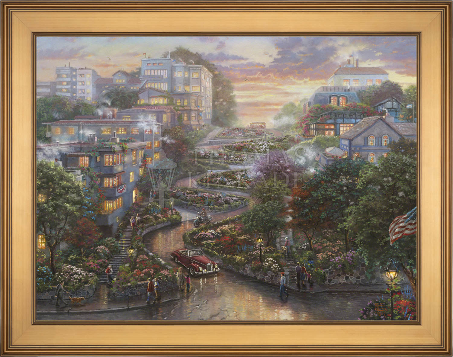 San Francisco, Lombard Street II - Limited Edition Canvas – Thomas