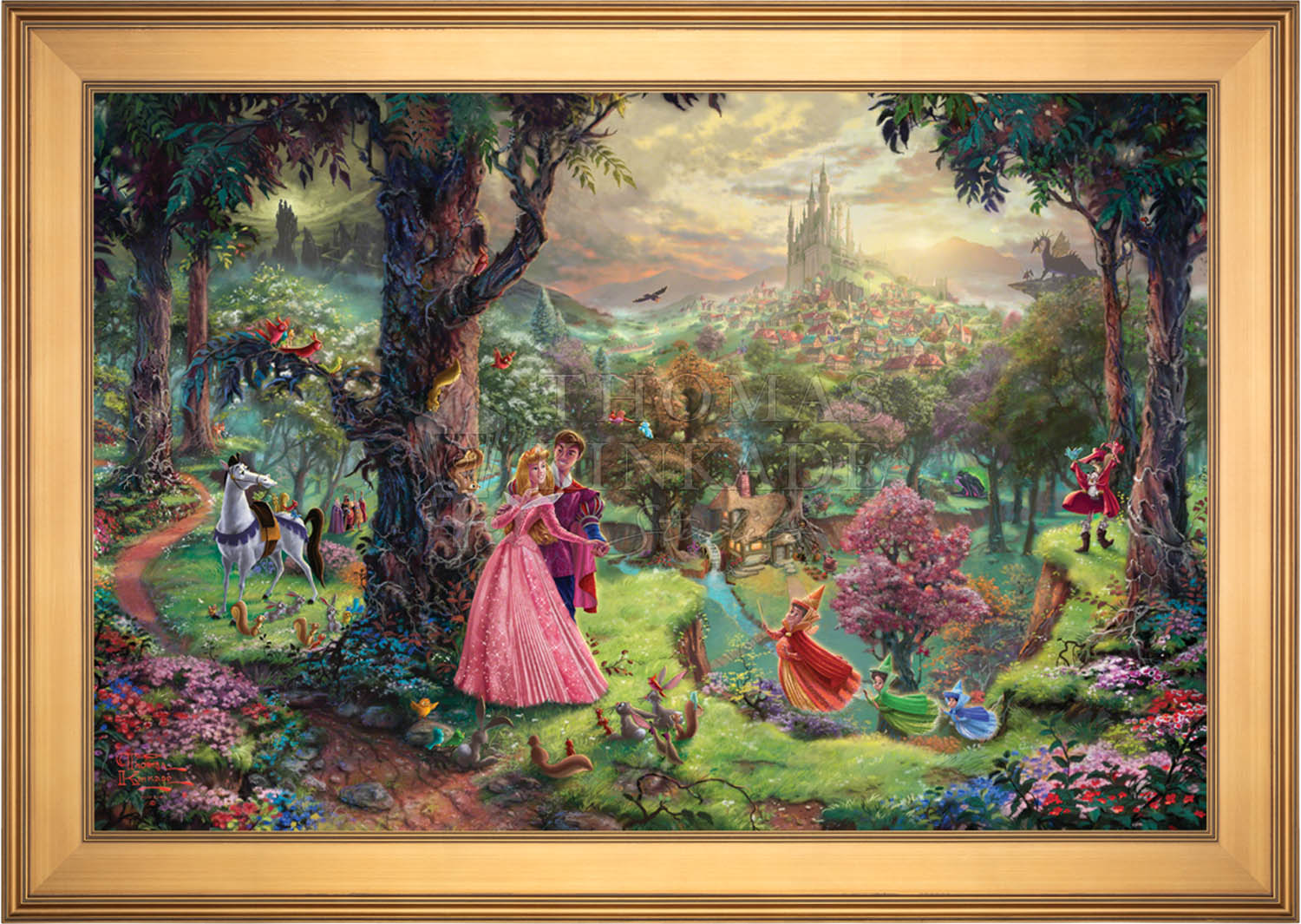 Disney Sleeping Beauty - Jewel Edition Art – Thomas Kinkade Studios