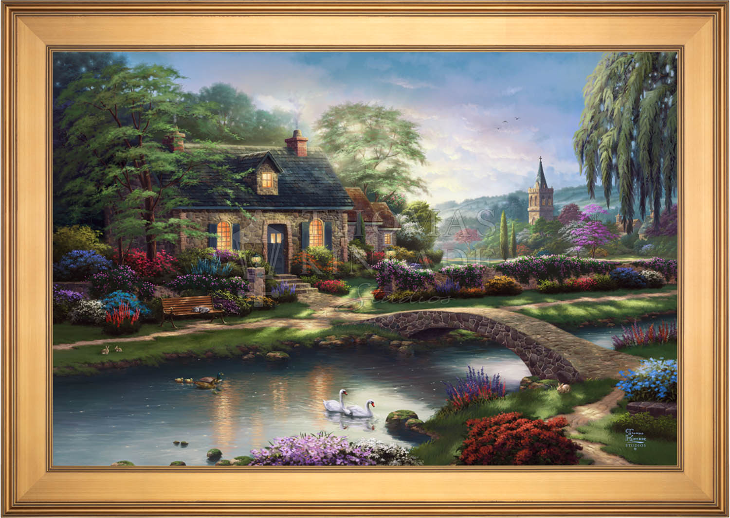 Stoney Creek Cottage - Limited Edition Canvas Limited Edition