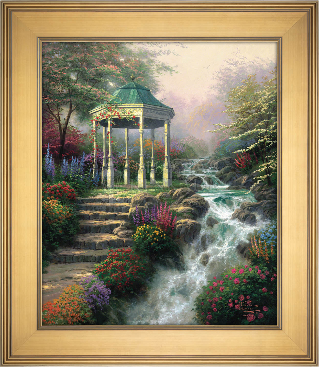 Sweetheart Gazebo - Limited Edition Canvas Limited Edition Canvas