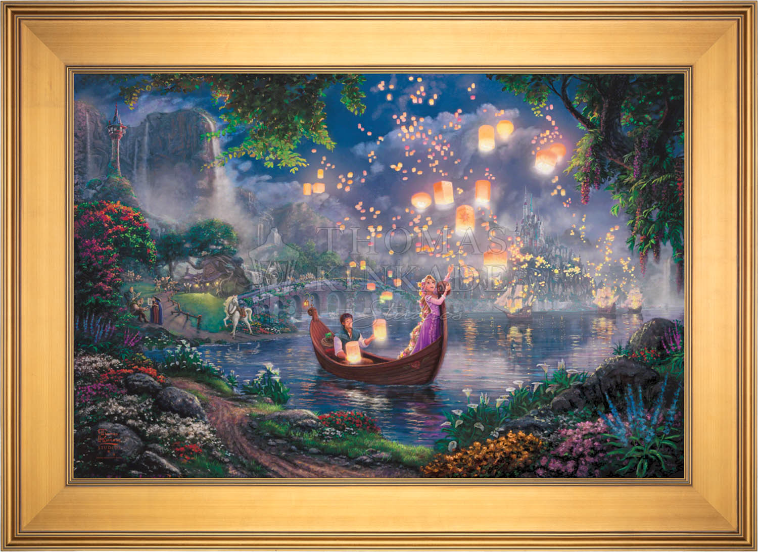 Disney Tangled - Jewel Edition Art – Thomas Kinkade Studios