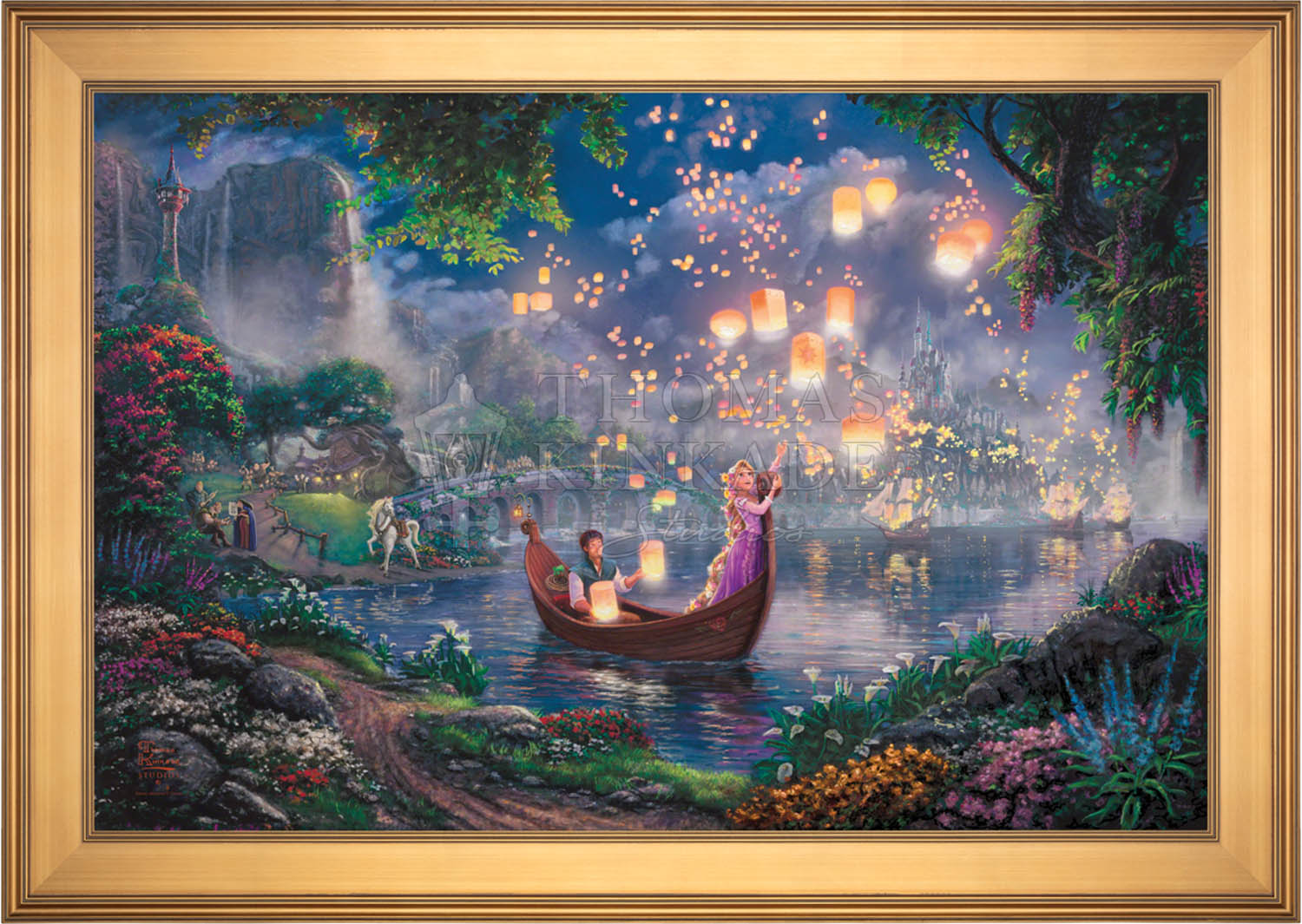 Shop Disney Tangled - Jewel Edition Art Wall Art From Thomas