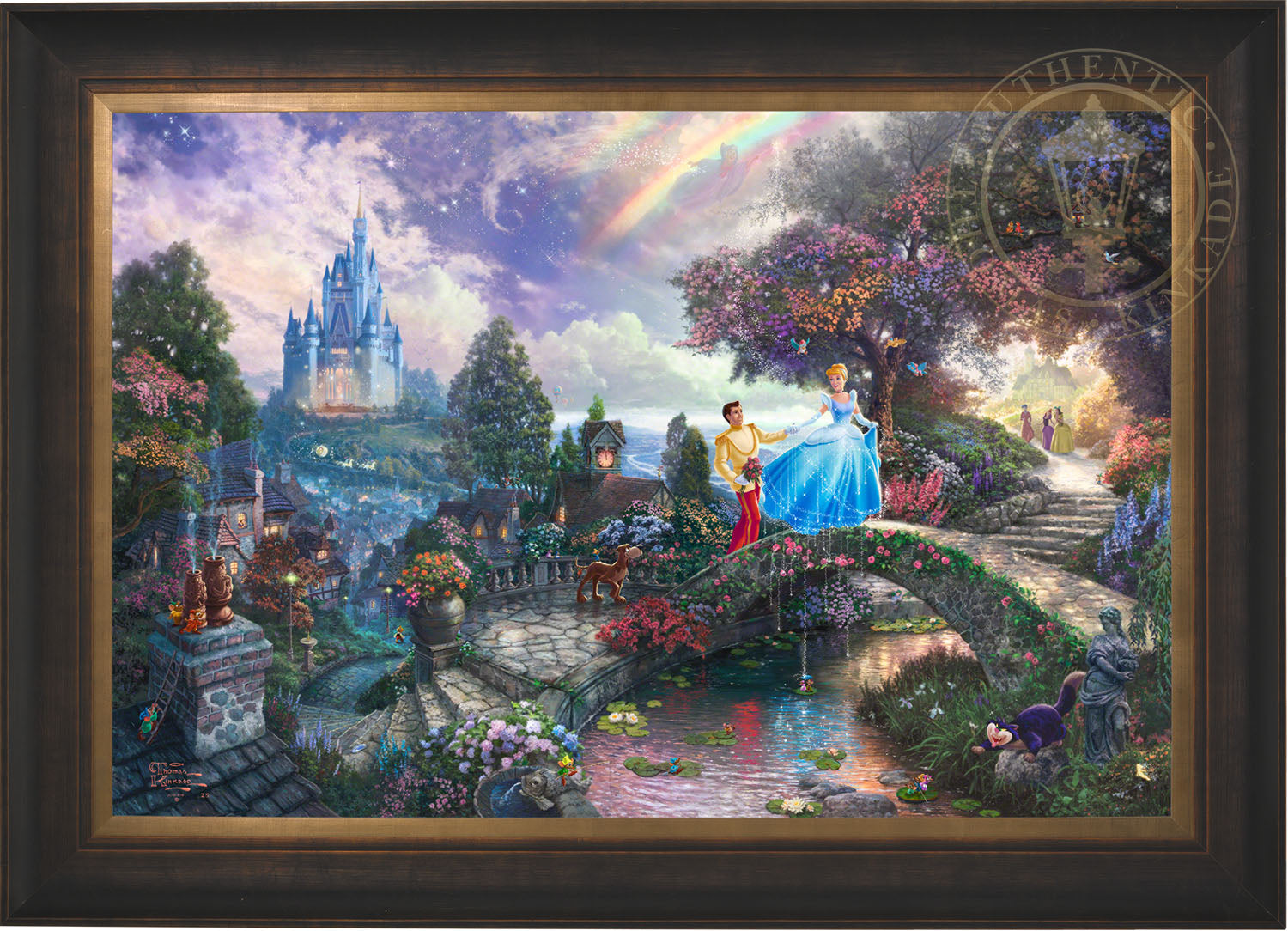 Shop Disney Cinderella Wishes Upon a Dream - Jewel Edition Art