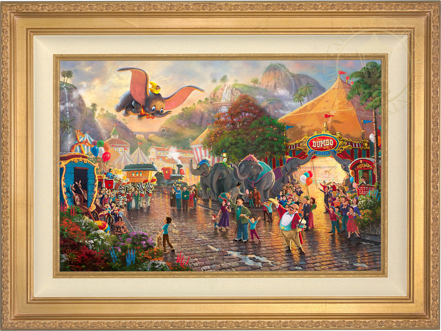 Shop Disney Dumbo - Limited Edition Canvas Wall Art From Thomas
