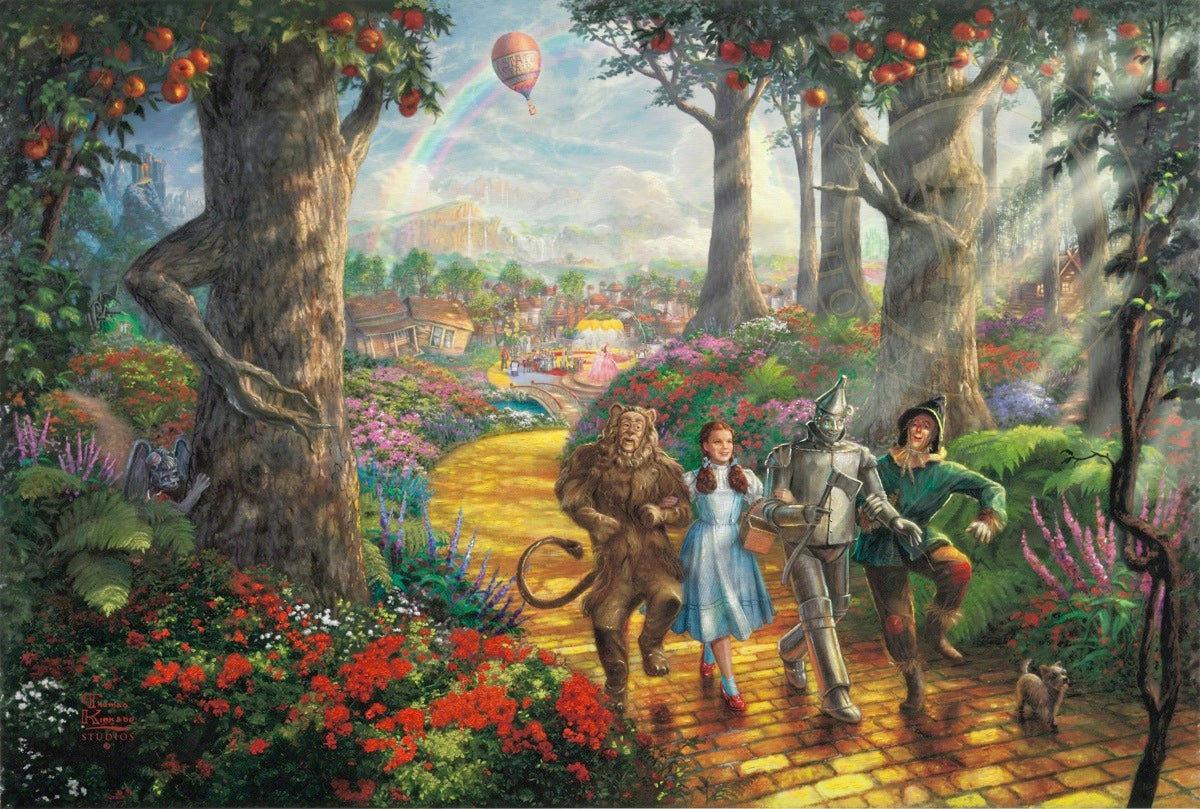 Follow The YELLOW BRICK ROAD® - Limited Edition Canvas Limited
