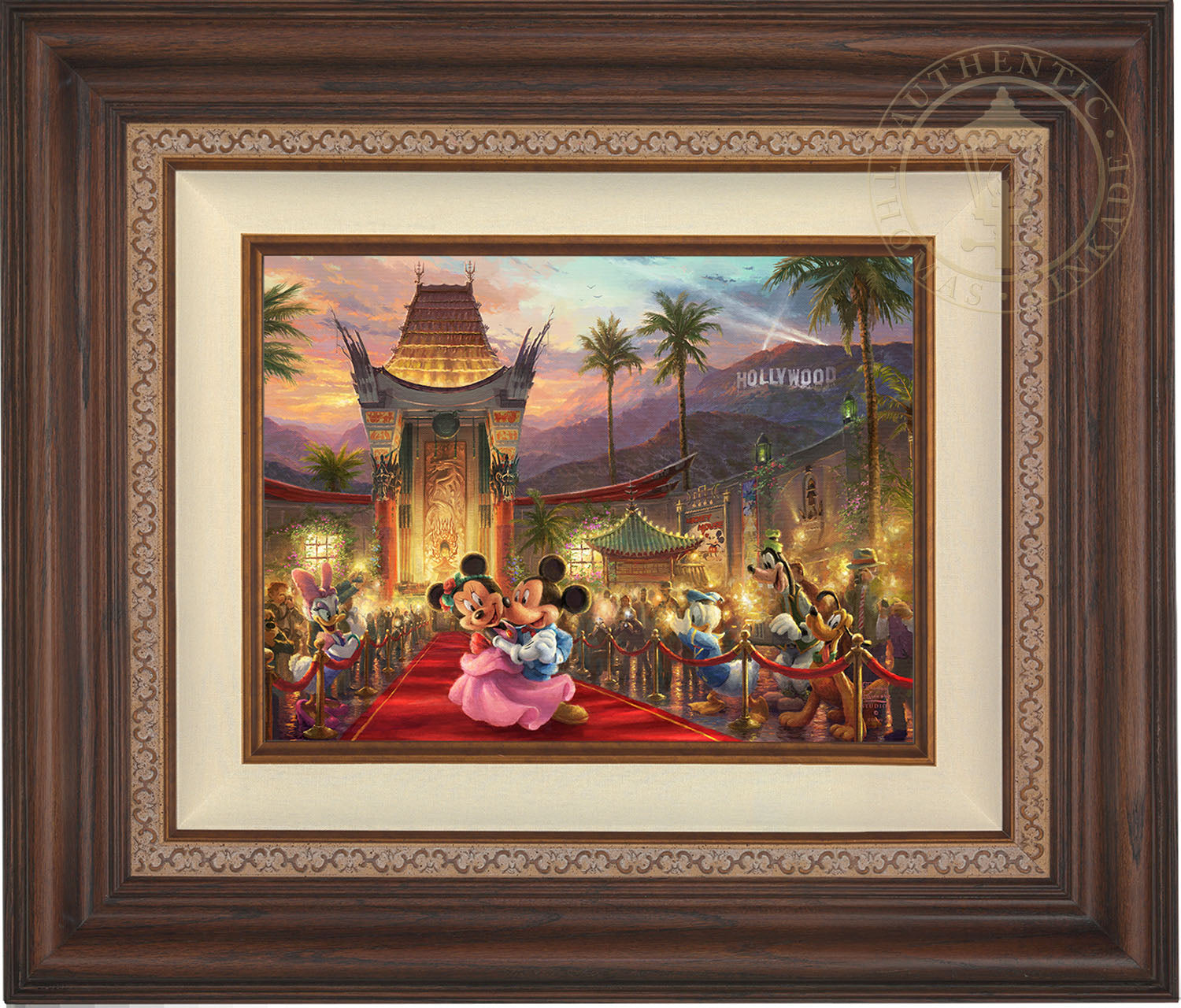 Disney Mickey and Minnie in Hollywood - Limited Edition Canvas
