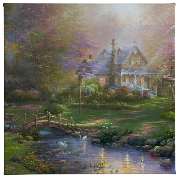 A Mother's Perfect Day - 14" x 14" Gallery Wrapped Canvas