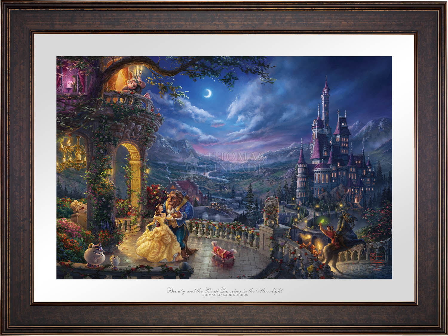 Disney Beauty and the Beast Dancing in the Moonlight - Limited