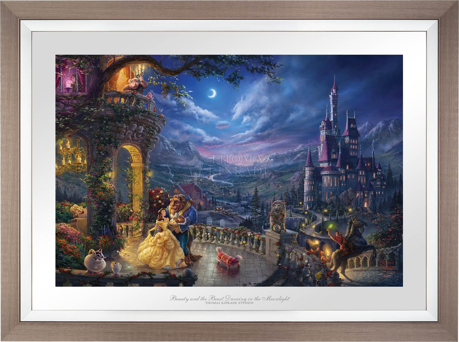 Disney Beauty and the Beast Dancing in the Moonlight - Limited