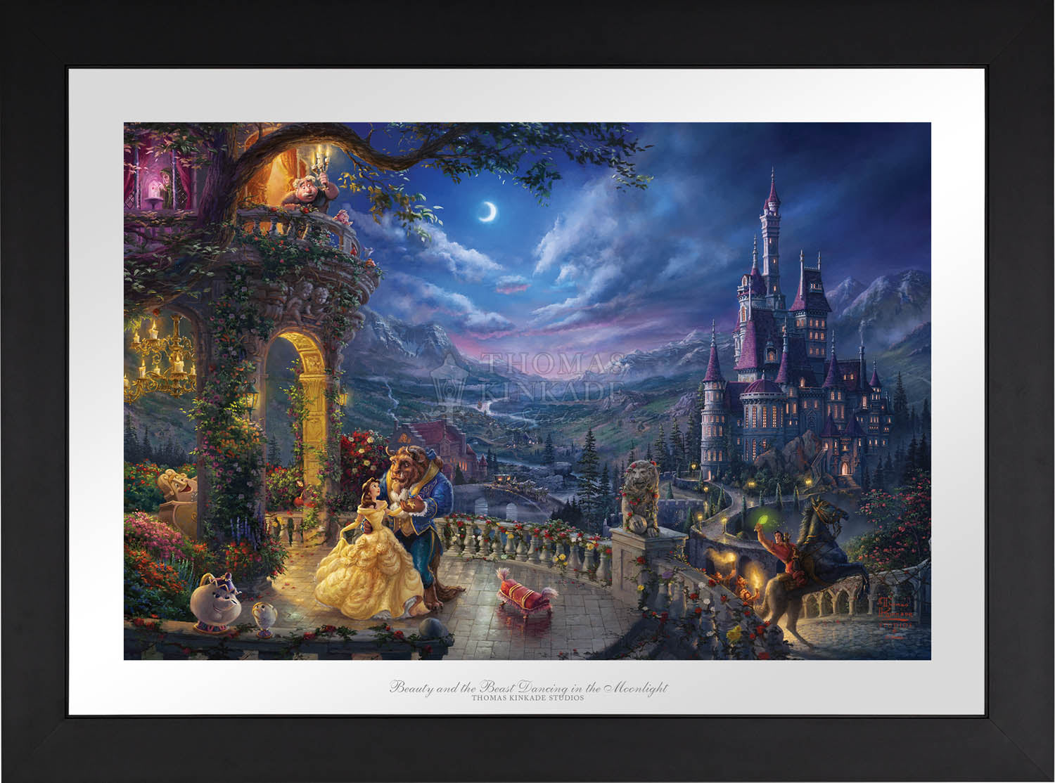 Disney Beauty and the Beast Dancing in the Moonlight - Limited