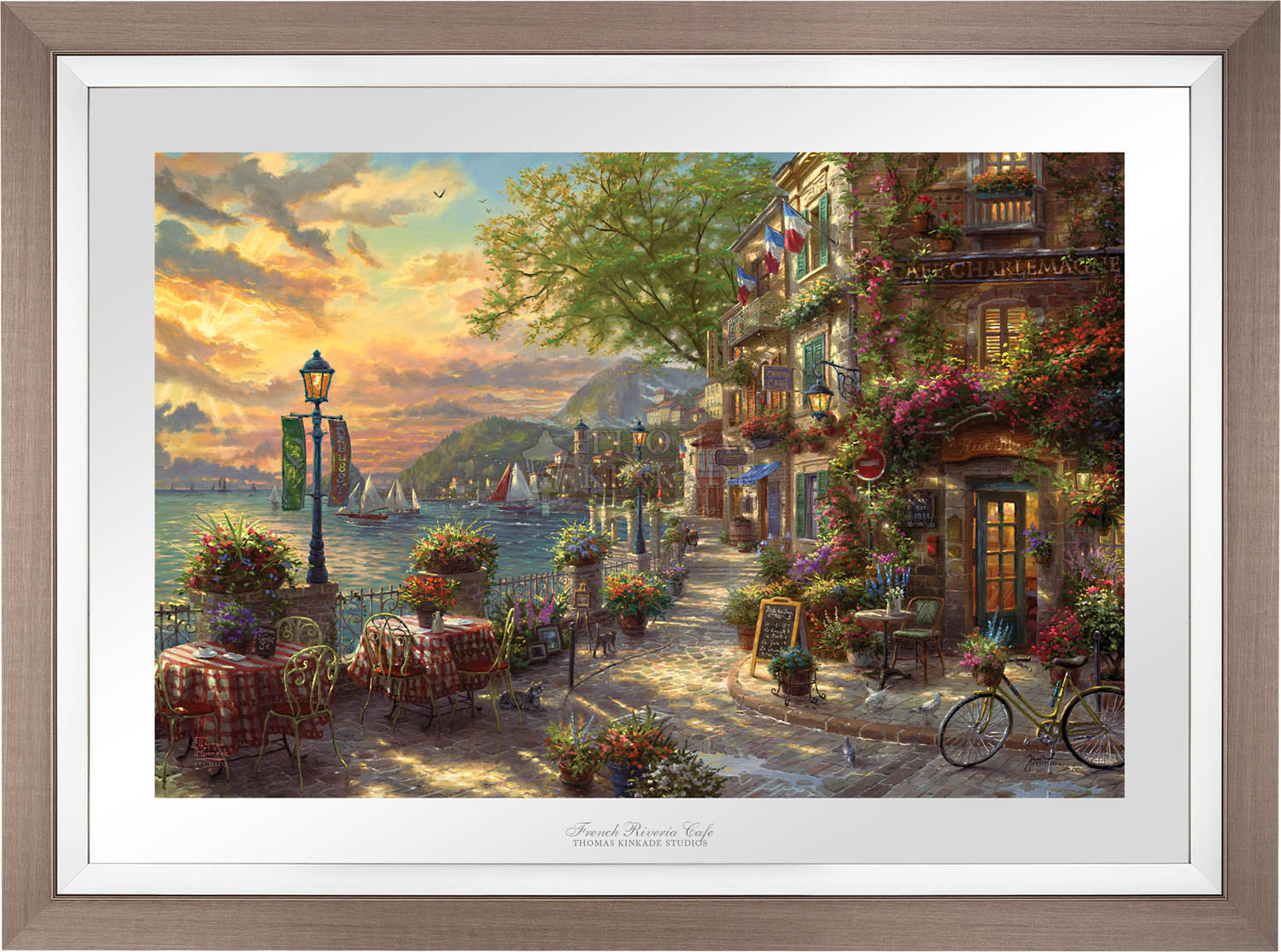 KENZO様 トールペイント　ブーランジェカフェ他　計４点 French Riveria Café - Limited Edition Paper Limited Edition Paper