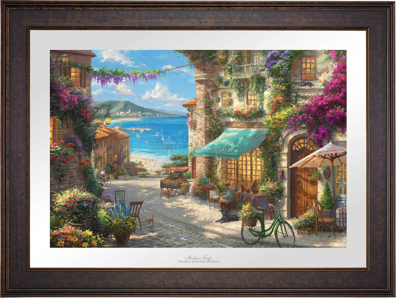 Italian Café - Limited Edition Paper Unframed