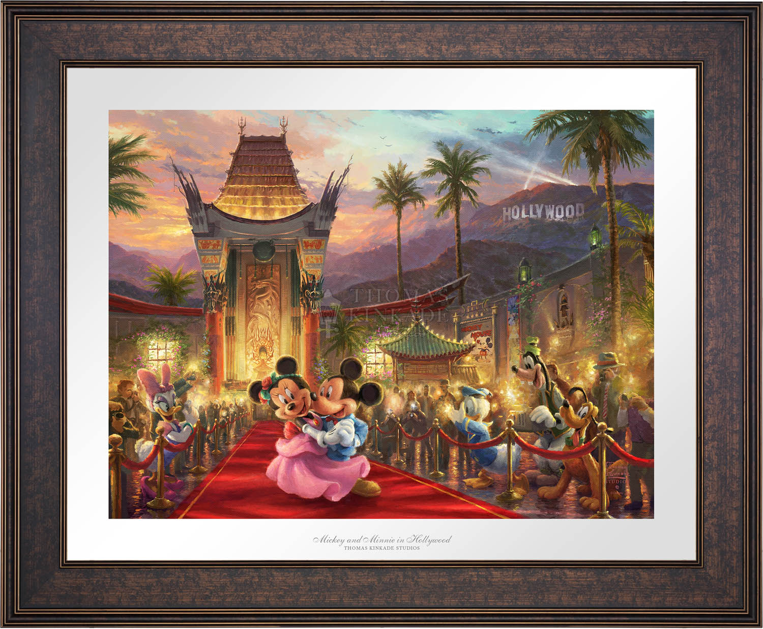 Disney Mickey and Minnie in Hollywood - Limited Edition Paper