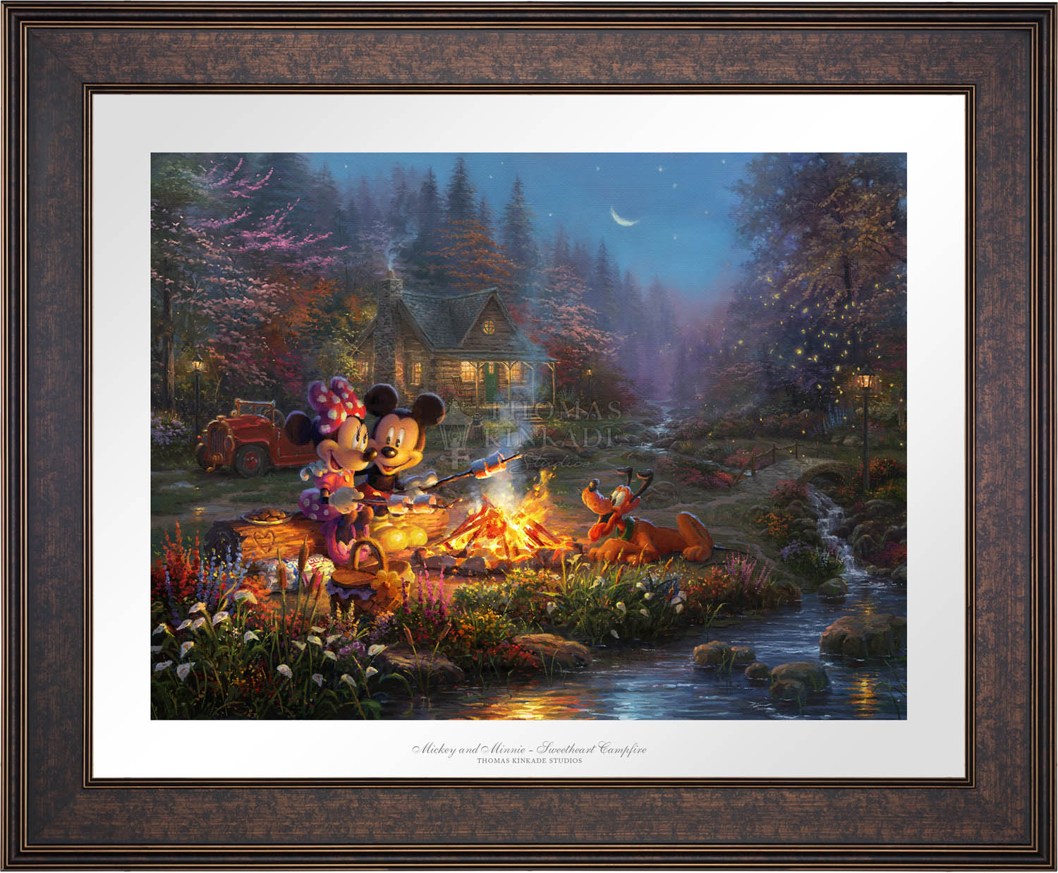 Disney Mickey and Minnie - Sweetheart Campfire - Limited Edition