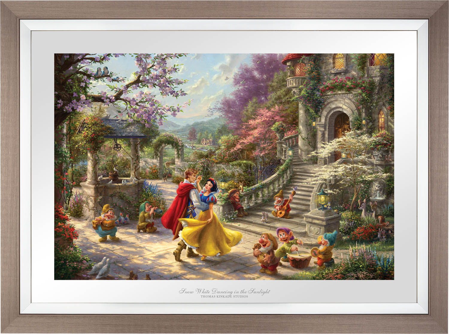 Disney Snow White Dancing in the Sunlight - Limited Edition Paper