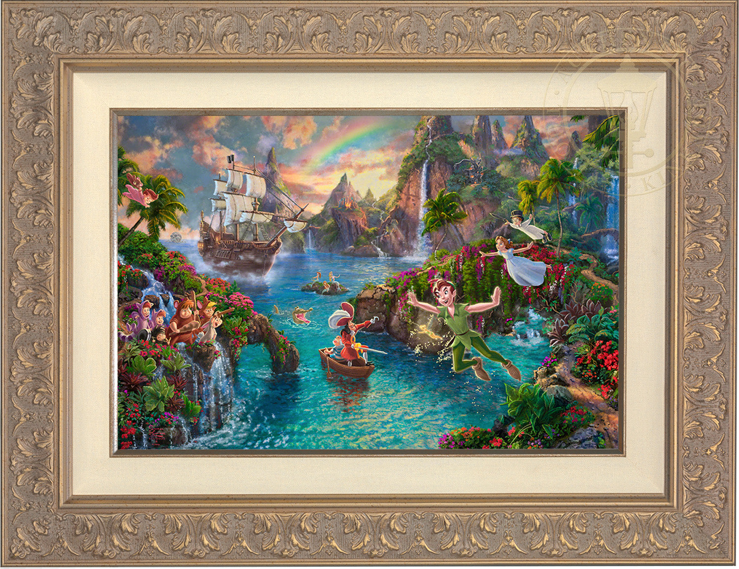 Disney Peter Pan's Never Land - Limited Edition Canvas Limited
