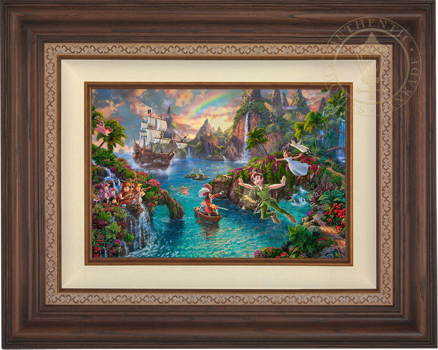Disney Peter Pan's Never Land - Limited Edition Canvas