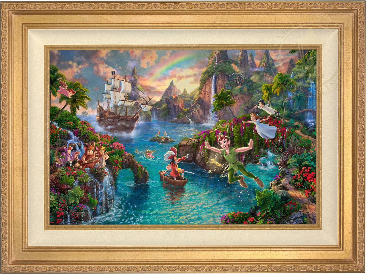 Disney Peter Pan's Never Land - Jewel Edition Art – Thomas Kinkade