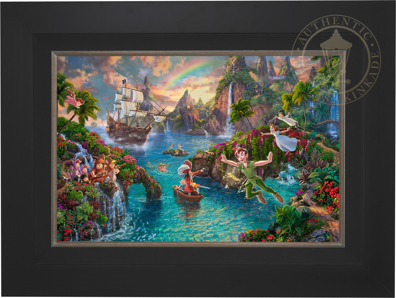 Shop Disney Peter Pan's Never Land - Jewel Edition Art Wall Art