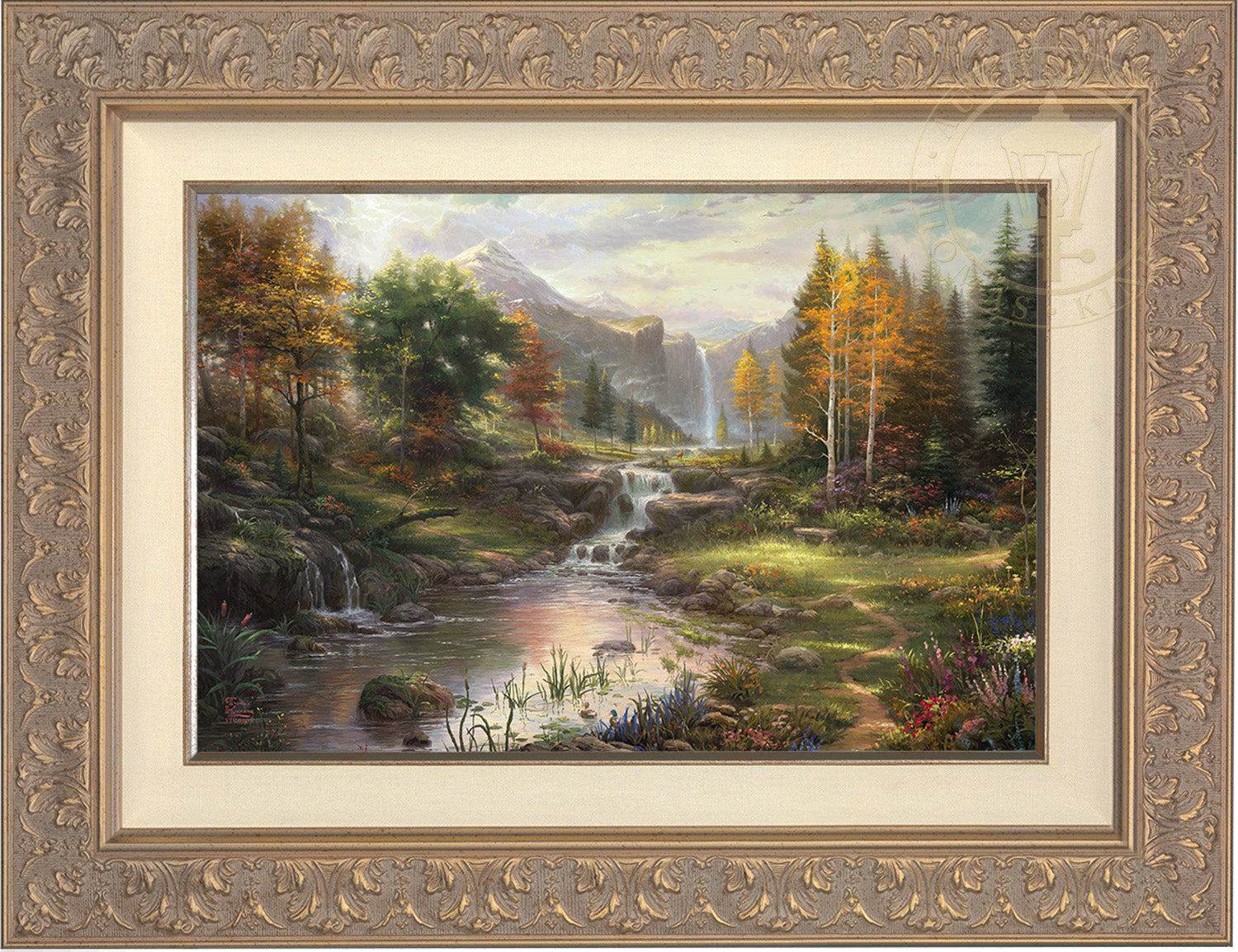 Reflections of Family - Limited Edition Canvas – Thomas Kinkade