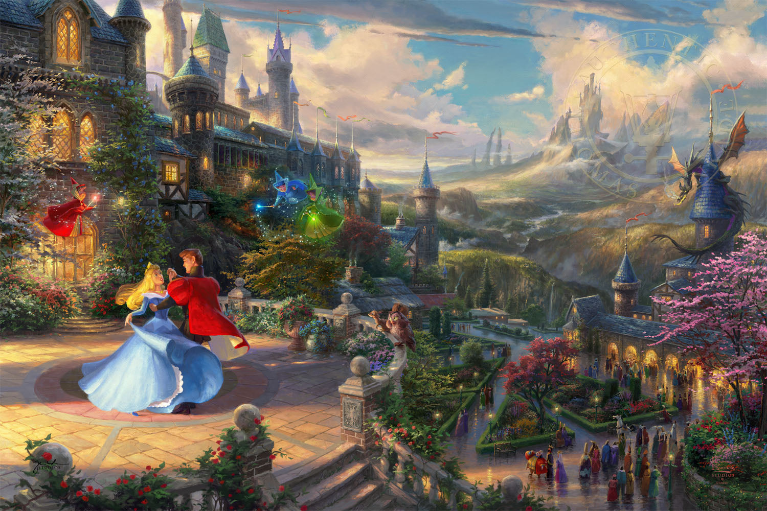 Disney Sleeping Beauty Dancing in the Enchanted Light- Limited