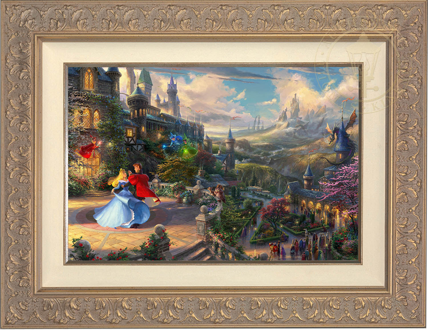 Sleeping Beautyディズニーアート Disney Sleeping Beauty Dancing in the Enchanted Light - Limited Edi